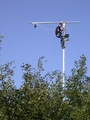 Lepavõsa kiirgusrežiimi mõõtmine. Mastil M. Mõttus. 16.09.2006.